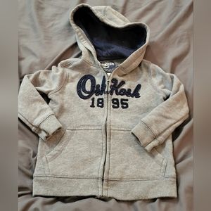 Osh kosh 24 month hooded zip front jacket